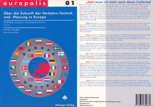 Europolis 01: Über die Zukunft der Verkehrs-Technik und -Planung in Europa
